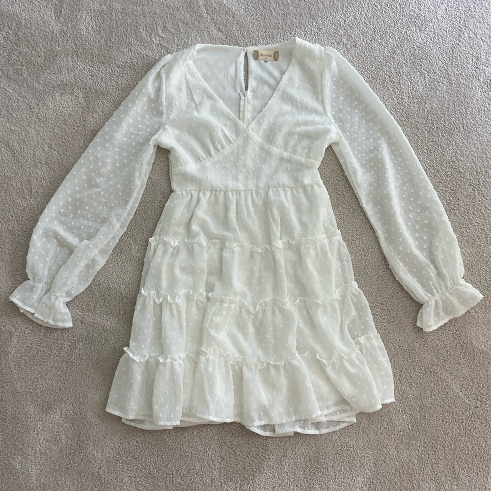 Altar’d State White Mini Dress